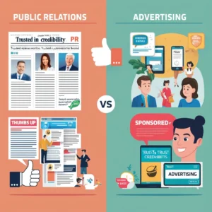 Credibility and Trust - PR Vs Advertising