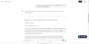 Prompt 1 - email
