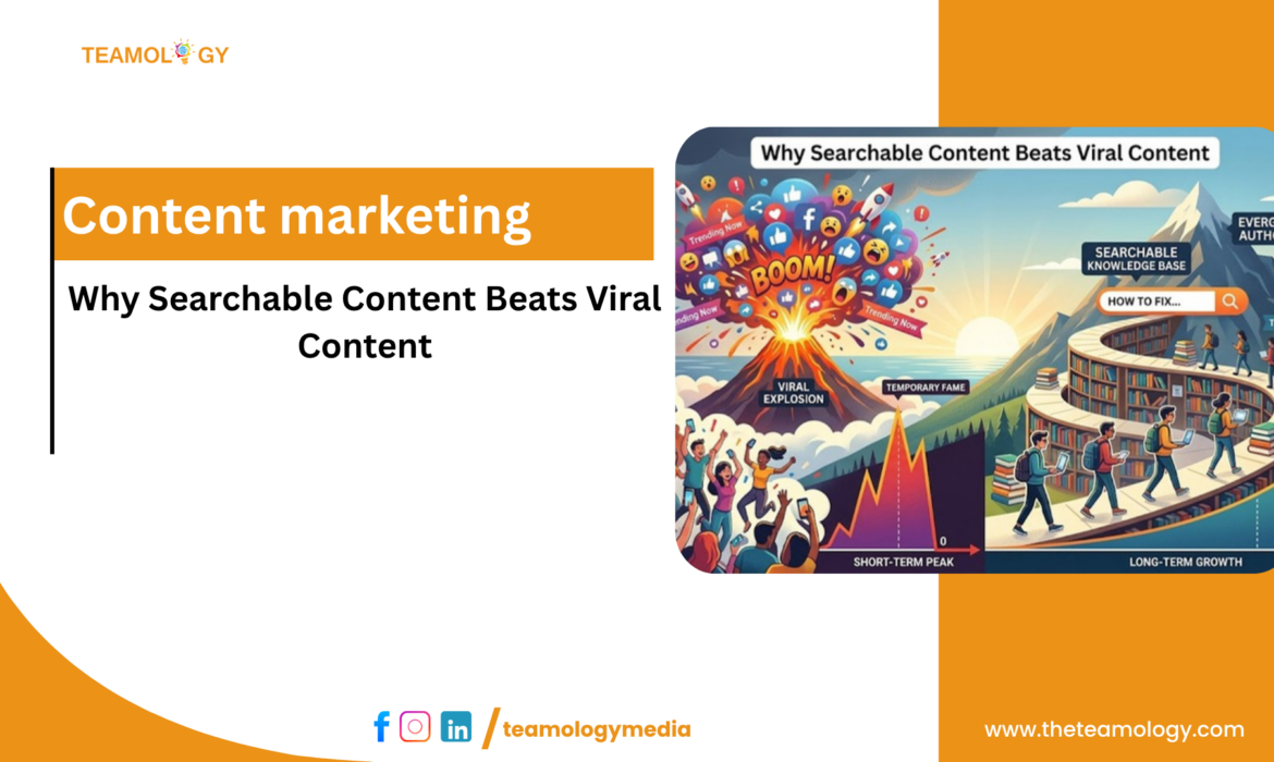 Searchable Content Beats Viral Content