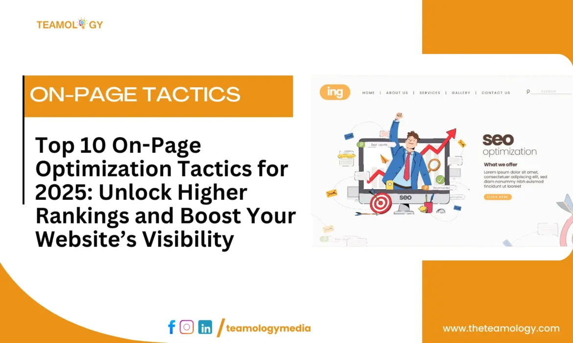 On Page Optimization 2025