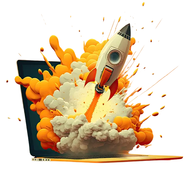 rocket banner